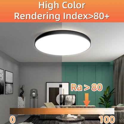 LED Ceiling Chandelier Light – Modern Hanging Lamp for Bedroom, Bathroom & Home Décor