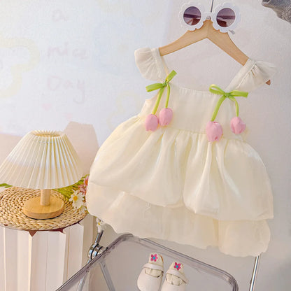 Cute Multi-Layer Princess Dress for Girls