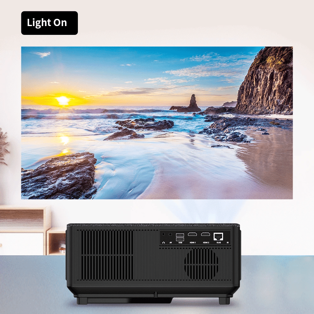 ThundeaL TD98W: Native 1080P Full HD Android Projector (4K Support)