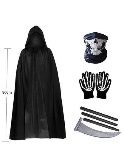 Halloween Demon Ghost Costume – Adult & Children Cosplay Outfit