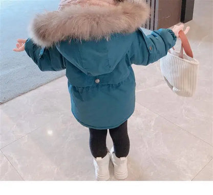 Children’s Thick Winter Jacket – Korean Fashion