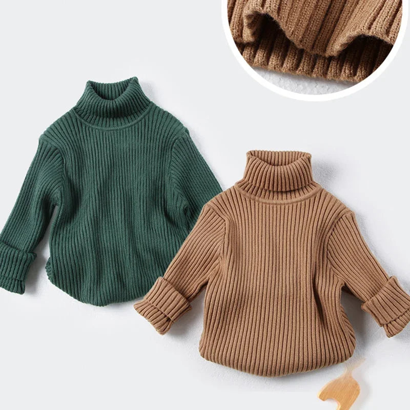 Kids’ Casual Loose Pullover Sweater – Autumn/Winter