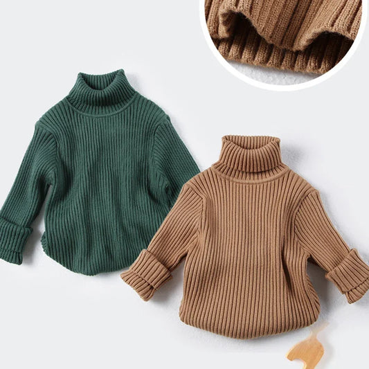 Kids’ Casual Loose Pullover Sweater – Autumn/Winter