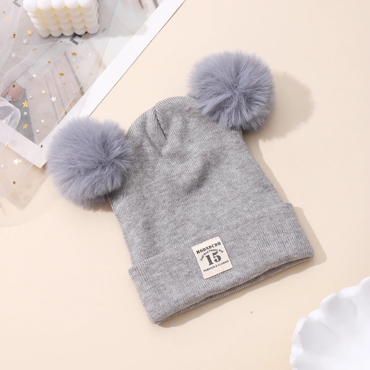 Soft Knitted Winter Cap for Babies & Kids