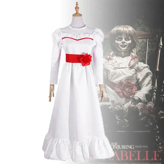 Evil Doll Cosplay Outfit – Annabelle / Chucky Bride Scary Halloween Costume