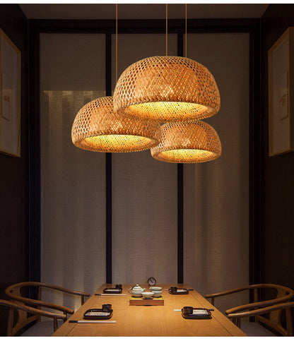 Elegant Weaving Hanging Lighting for Home & Restaurant