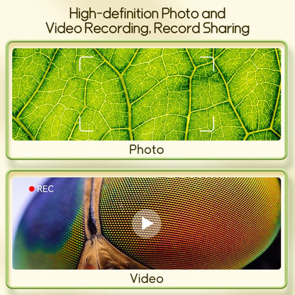 Kids Science Microscope 1000X – 200 Megapixel Digital Magnifier with LED