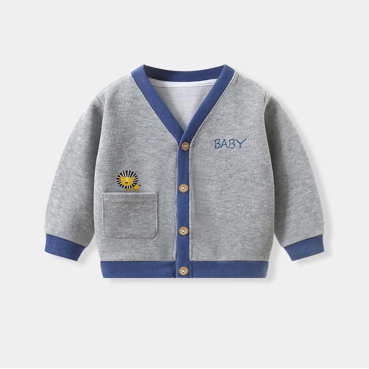 Warm Knit Sweater – Cute Bear Design Baby Jacket