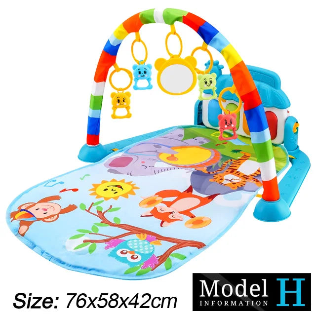 Baby Music Play Gym – Piano Activity Mat for Early Development (0-36 Months)