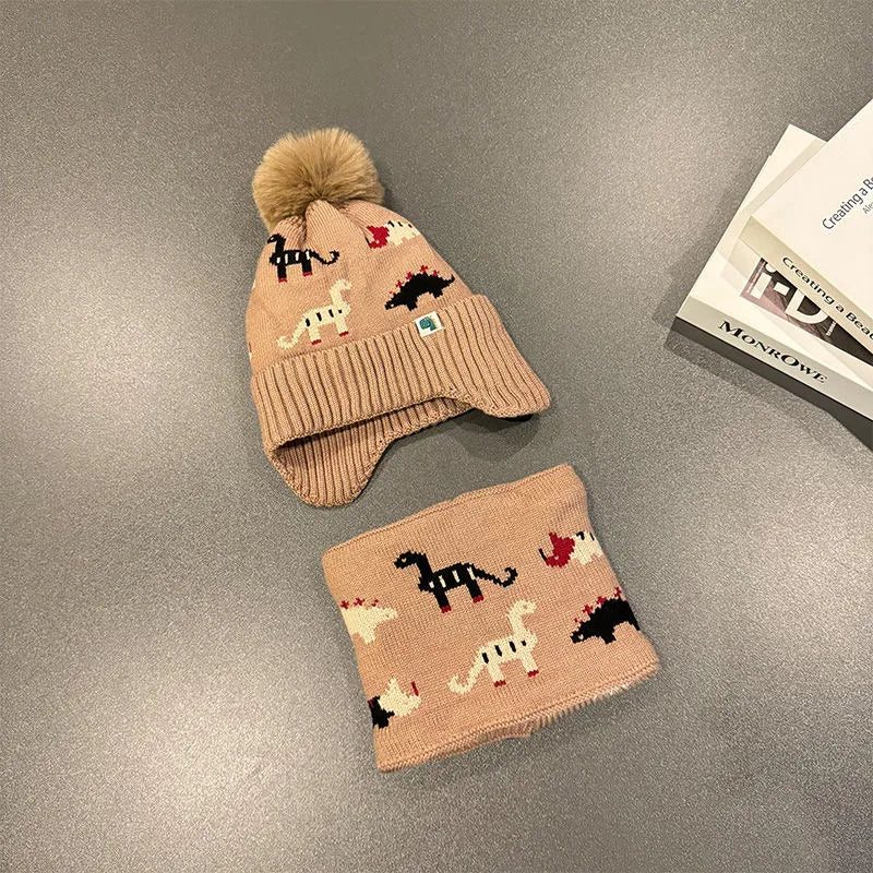 Children’s Winter 2-Piece Set – Dino Style