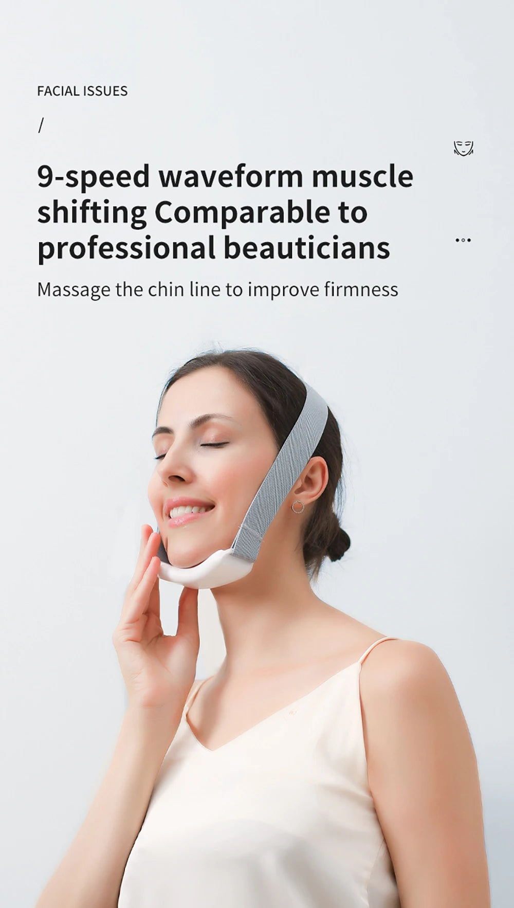 V-Face Lift: EMS Anti-Wrinkle Massager for Radiant Skin