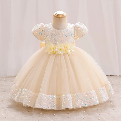 Infant Girl Special Occasion Dress – Baptism & Christmas