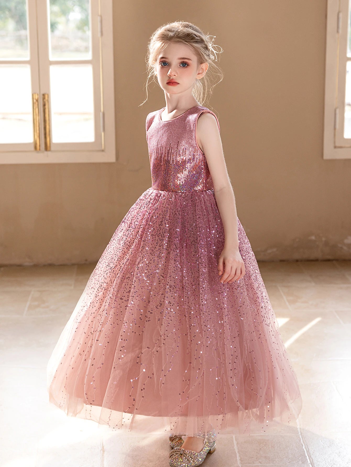 Girls Birthday & Wedding Party Evening Dress