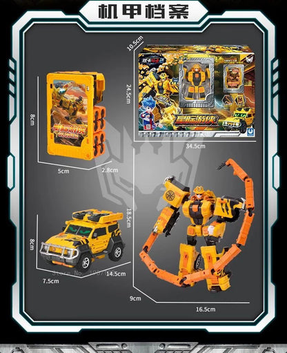 Transforming Cardbot Robot – Car-to-Robot Action Figure for Kids