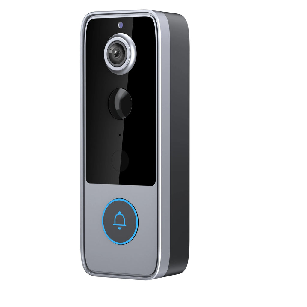 1080P Video Doorbell with AI Facial Recognition & Night Vision - Ultra Shoppings
