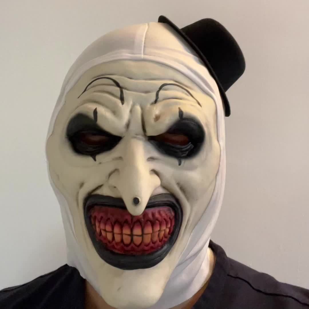 Halloween Funky Clown Mask – Synthetic Latex Party Mask