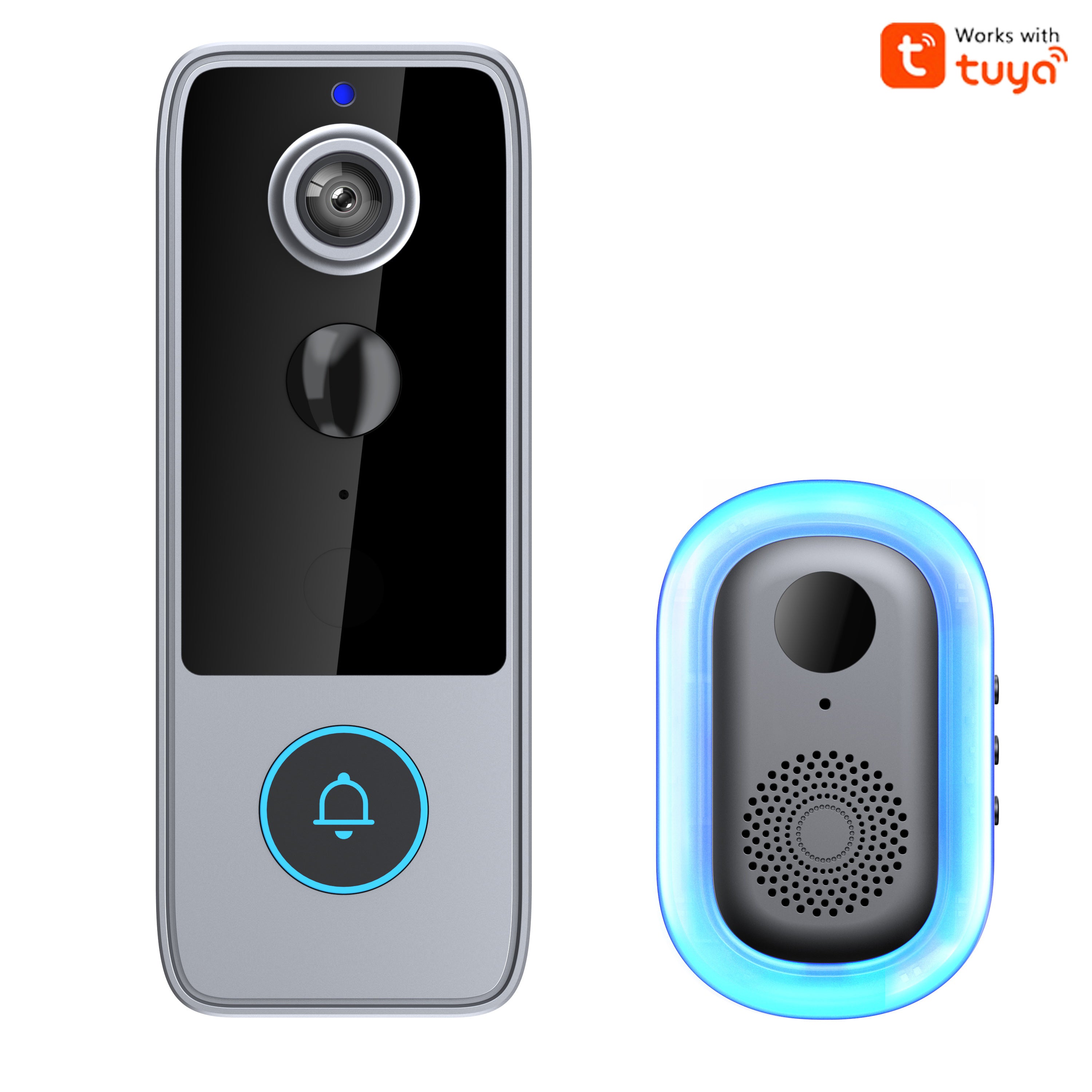 1080P Video Doorbell with AI Facial Recognition & Night Vision - Ultra Shoppings