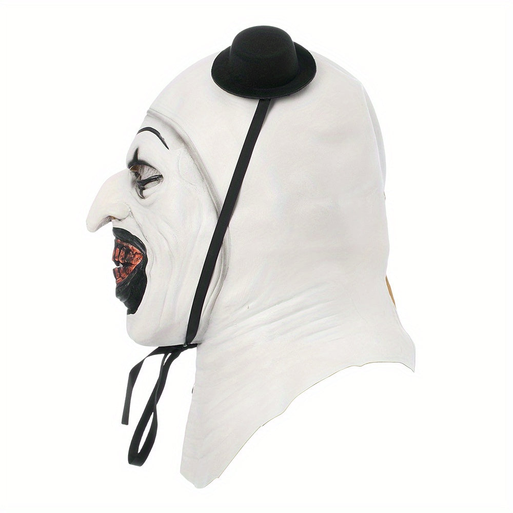 Terrifier Clown Mask – Scary Halloween Costume for Men & Women