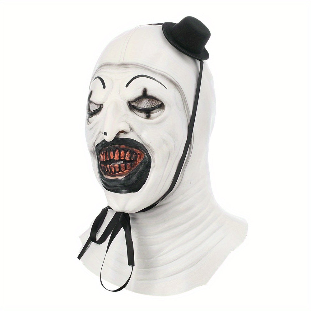 Terrifier Clown Mask – Scary Halloween Costume for Men & Women