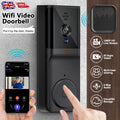 Smart Doorbell Wireless Security Camera with 2-Way Audio, Night Vision, HD Video & Remote Monitoring - Ultra Shoppings